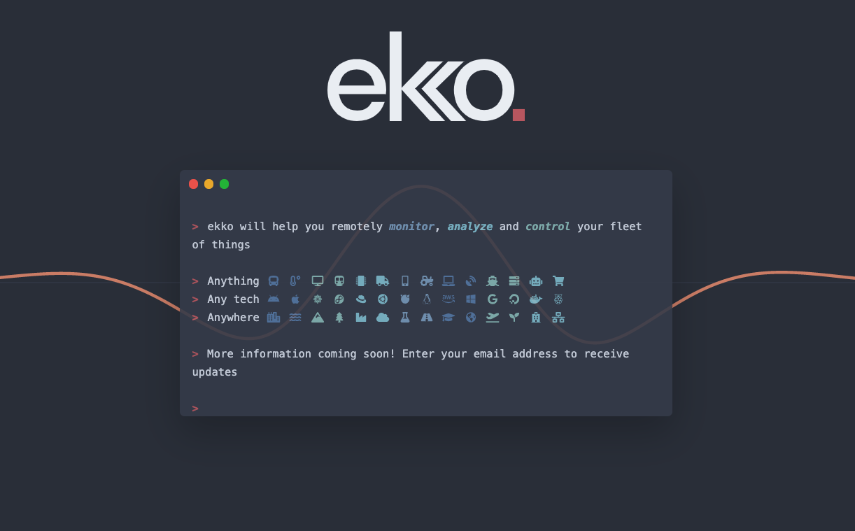 Ekko IoT Subscription
